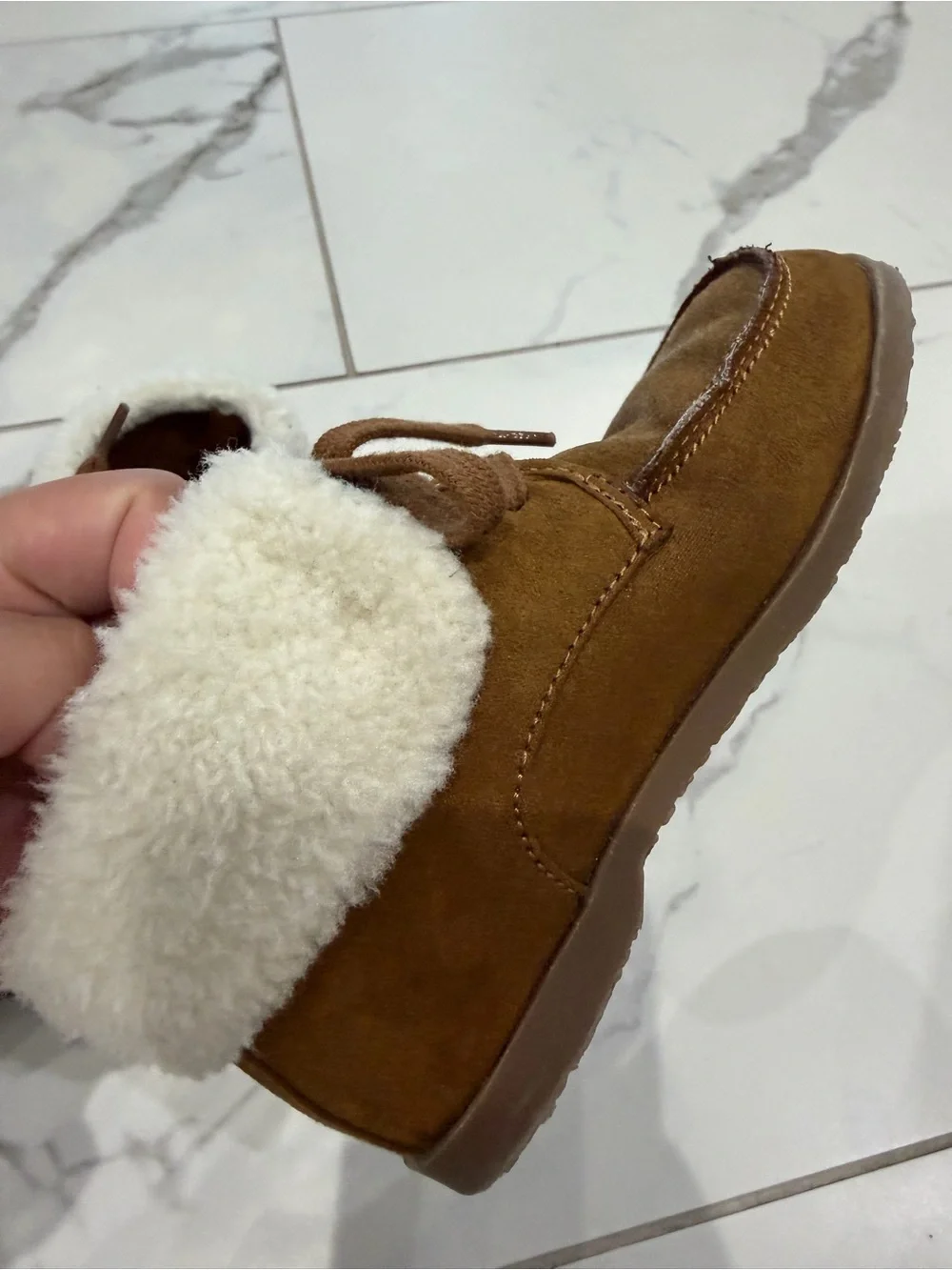 GAP cozy suede